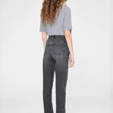 Bruno Straight-Leg Jean - Washed Smoke Grey
