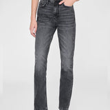 Bruno Straight-Leg Jean - Washed Smoke Grey