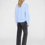 Lee Crew Sweater - Pale Blue
