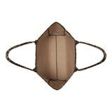 Leo Canvas Tote - Black and Brown Leopard