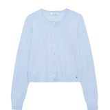 Moni Crop Cardigan - Pale Blue