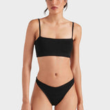 Gigi Crinkle Bikini - Black