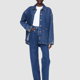 Luca Denim Jacket - Clean Indigo