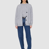 Jackson Cashmere Cardigan - Medium Heather Grey