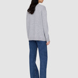 Jackson Cashmere Cardigan - Medium Heather Grey