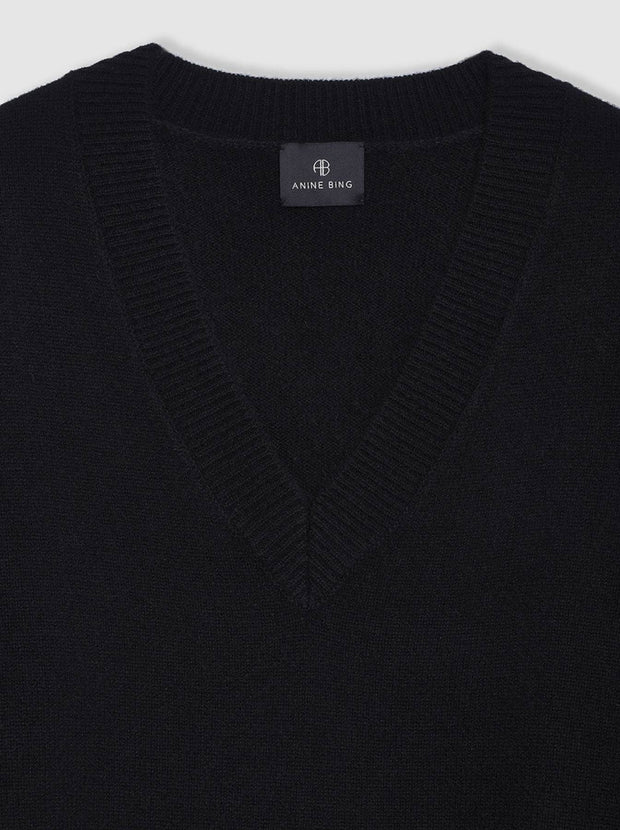 Lee Cashmere Sweater - Black