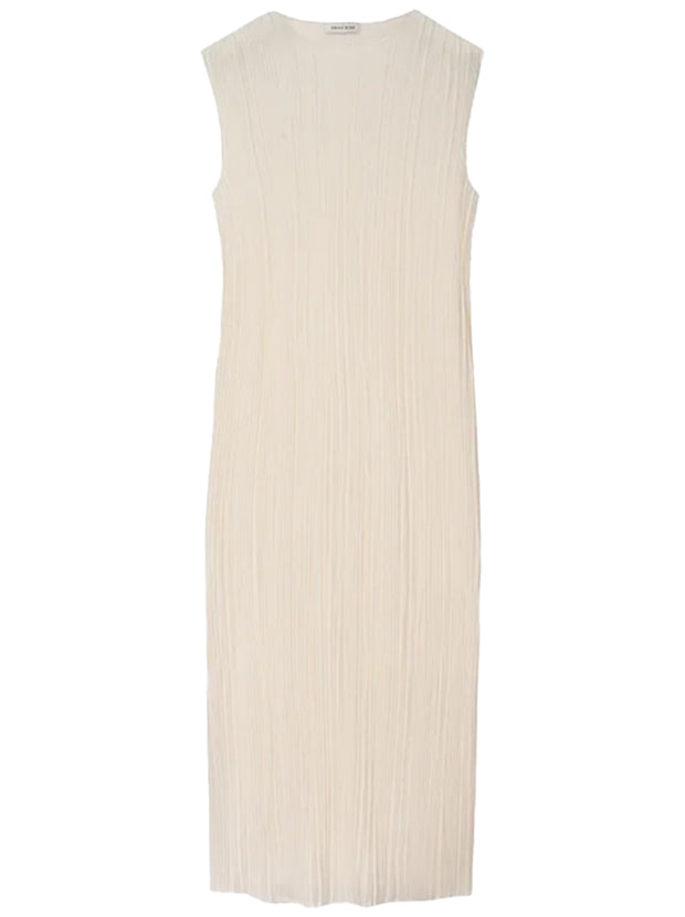 Melanie Midi-Length Dress - Ivory