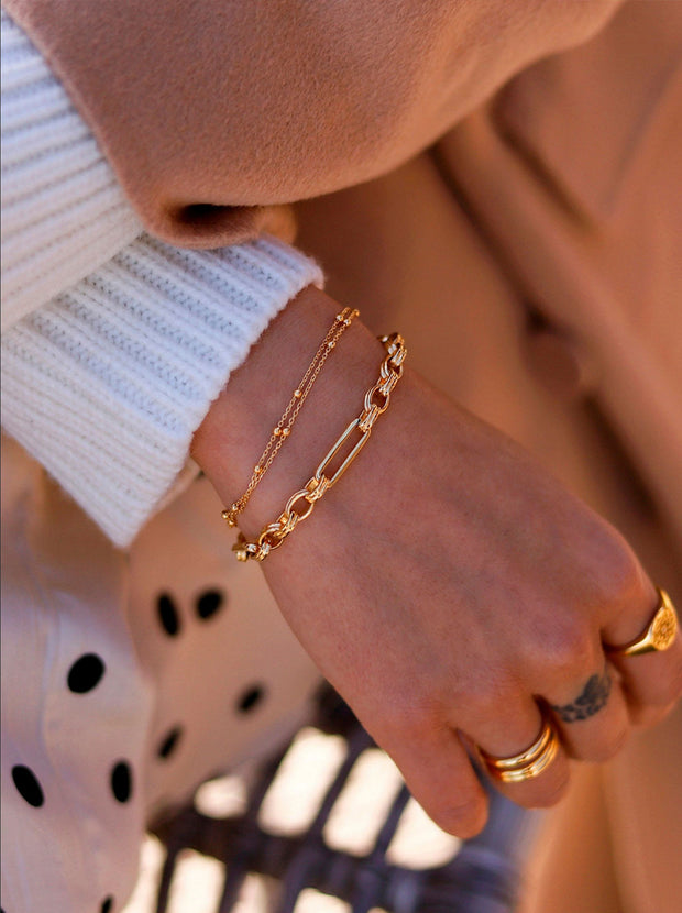 Axiom Chain Bracelet - Gold