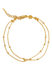 Double Chain Bracelet - Gold