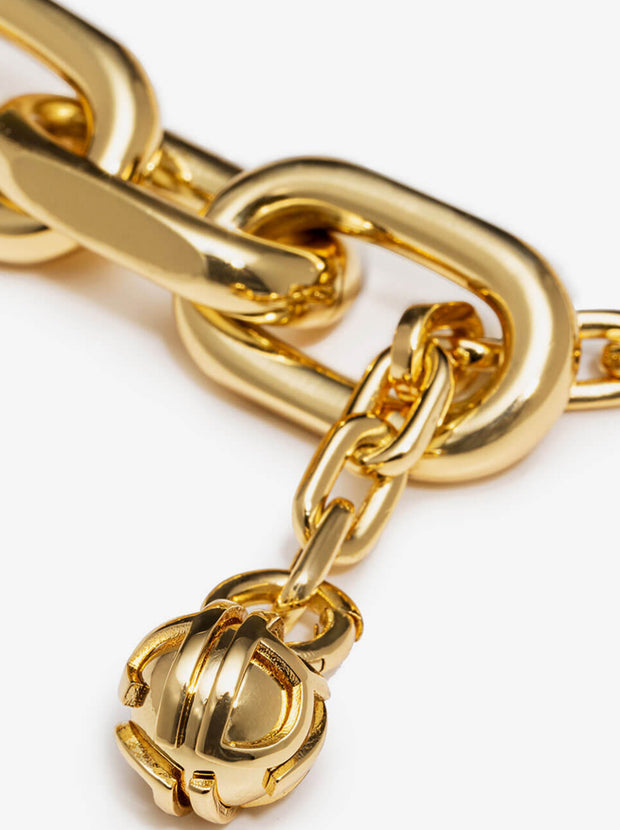 Gradual Chain Necklace - Gold
