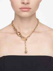Gradual Chain Necklace - Gold