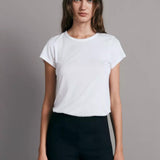 The Slub Crew Neck Tee - Bright White