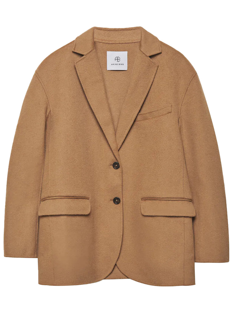 H&m camel outlet blazer