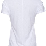 The Slub Crew Neck Tee - Bright White
