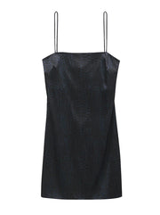 Valentine Mini Slip Dress - Python Print