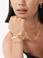 Aegis Chain Bracelet - Gold