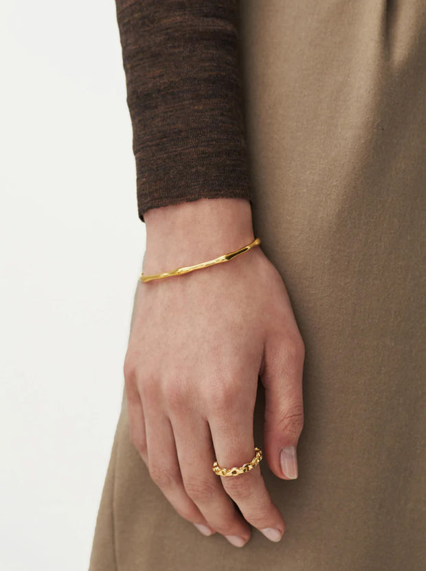 Molten Cuff Bracelet - Gold