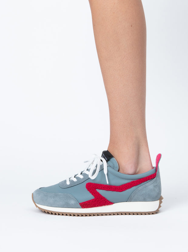 Retro Runner Sneaker - Lead
