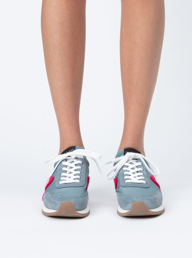 Retro Runner Sneaker - Lead