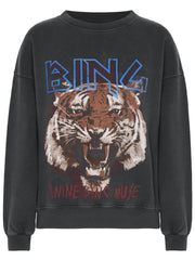 Tiger Sweatshirt - Washed Black