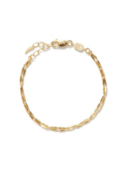 Savi Vintage Link Double Chain Bracelet - Gold
